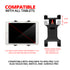 Heavy Duty Table Clamp Mount | 20"-24" Aluminum Telescoping Arm | Tablet Holder