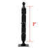 AMPS Drill Base Mount | 7" Modular Arm | 17mm Garmin Compatible Ball | 20mm Ball System
