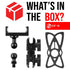 Mirror Mount | 3/8"-16 Threaded Ball Mount
