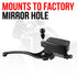Mirror Mount | 3/8"-16 Thread | 20mm Ball