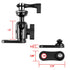 Action Camera Holder - Compatible with GoPro | Mirror Mount - Through Hole for M10 or 3/8" Bolt | Short Reach Arm