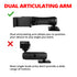 Impact Series Lever Arm | 5.5" Aluminum Die-Cast Arm | 26mm Ball & Socket System