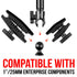 Threaded Ball Mount | 1/4 in - 20 Receiving Hole | 1"/25mm B-sized Ball