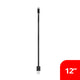 Tackform Lightning Charging Cable for Vehicle 12in.