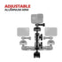 Enduro Series™ Motorcycle Camera Mount | Compatible with GoPro and Action Cameras | 3.5" Arm | For Crossbar Brace, Mirror, and other posts up to .5" in Diameter | All Metal Design