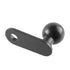 Pinch Bolt Mount | Thru Hole for M10 Bolt or 3/8" Bolts | 1"/25mm/B-Sized Rubber Ball