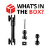 Furrion/Garmin Big Ball Mount | 7.5"- 9.25" Telescoping Arm | 20mm TRAXX™ - Fast Track  Ball