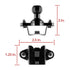 CB Microphone/2-Way Radio Holder with 20mm Metal Ball