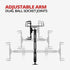 Drill Base Tablet Mount | Vehicle and Wall Mountable | 10.5" Modular Arm | Enduro Series