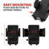 Heavy Duty Drill Base Mount | Phone and Tablet Holder | 20"-30" Aluminum Telescoping Arm | AMPS Connection