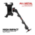 Drill Base Tablet Mount | Vehicle and Wall Mountable | 10.5" Modular Arm | Enduro Series