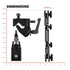 Mega Clamp | Extra Long Arm | Spring Loaded Tablet Cradle | Heavy Duty