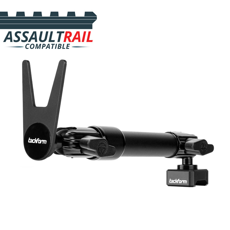 TRAXX™ - Assault Track Picatinny Mount | 7.5"- 9.25" Telescoping Arm | Western Plow, Fisher, SnowEx, Blizzard