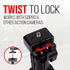 Enduro Series™  Camera Mount | Compatible with GoPro and Action Cameras | 3.5" Arm | Bar Mount Clamps on 7/8", 1", 1-1/8", 1-1/4" Bars | All Metal Design