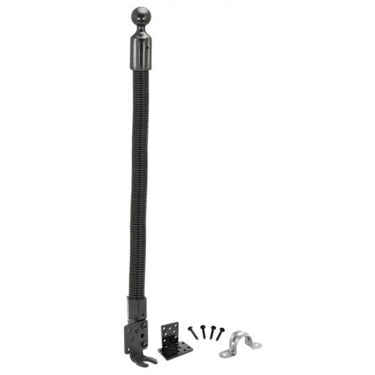 Seat Rail/Floor Bolt Mount | 18" Rigid Aluminum Neck | 1"/25mm/B-Sized Ball